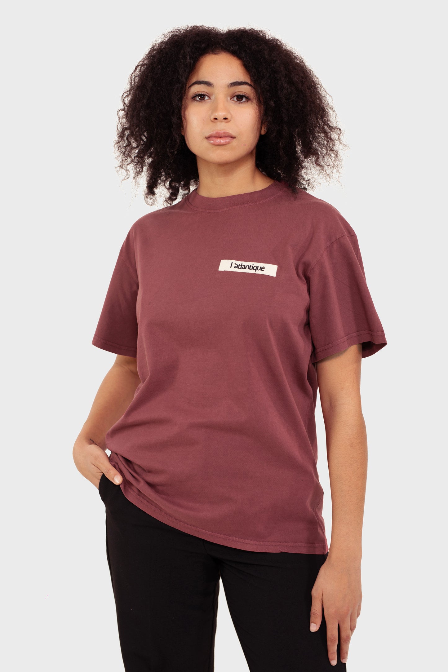 Tag Series T-Shirt / Burgundy