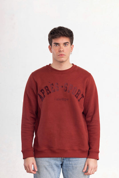 Eve Crewneck / Fired Brick